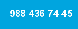 988 436 74 45